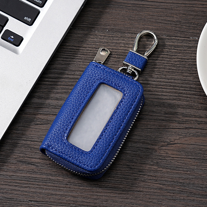 Bolso para llaves compacto portátil de negocios Bolso de almacenamiento para sensor de automóvil universal para hombre Almacenamiento para mujer de gran capacidad