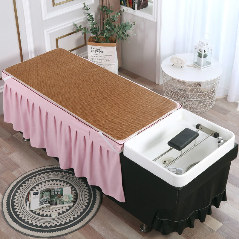 등나무 매트-비스킷 꽃