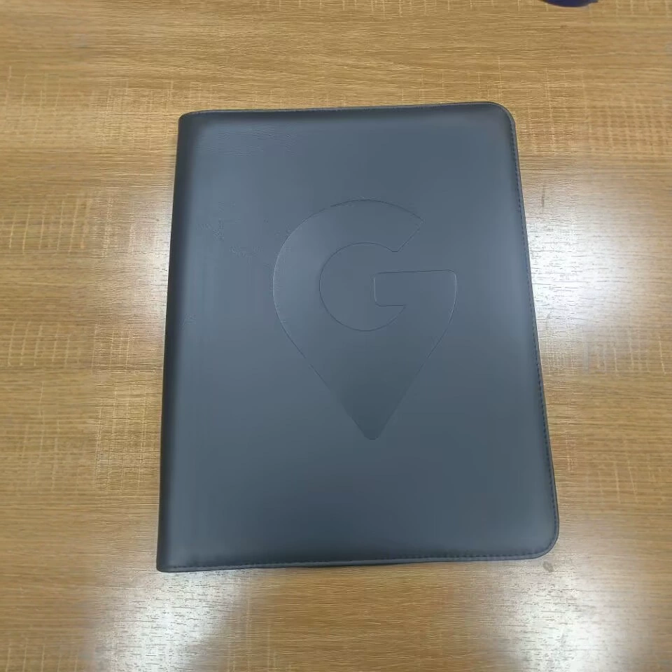 Elite polyurethane folder for traveling for documents, custom-made