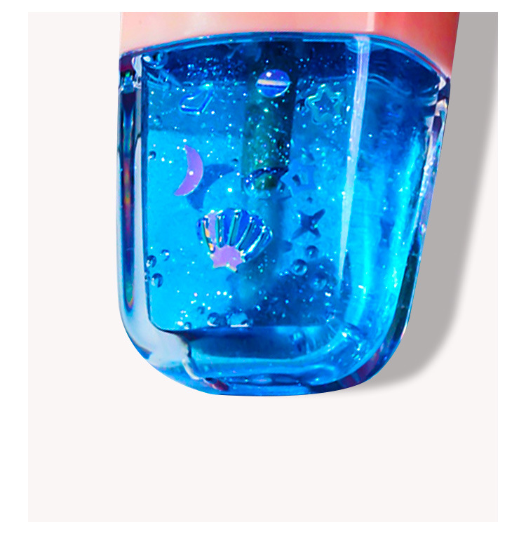 30g Weight Lip Gloss Type Of Cosmetics Sequins Cute Ice Cream Sea World Magic Star Lip Gloss