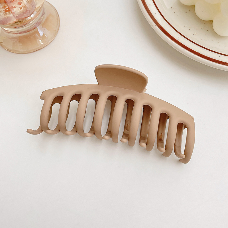 Acrílico grande, pinza de amor, pinza para el cabello, parte posterior de la cabeza femenina, pinza de tiburón, horquilla, pinza para el cabello, tocado, primavera y verano