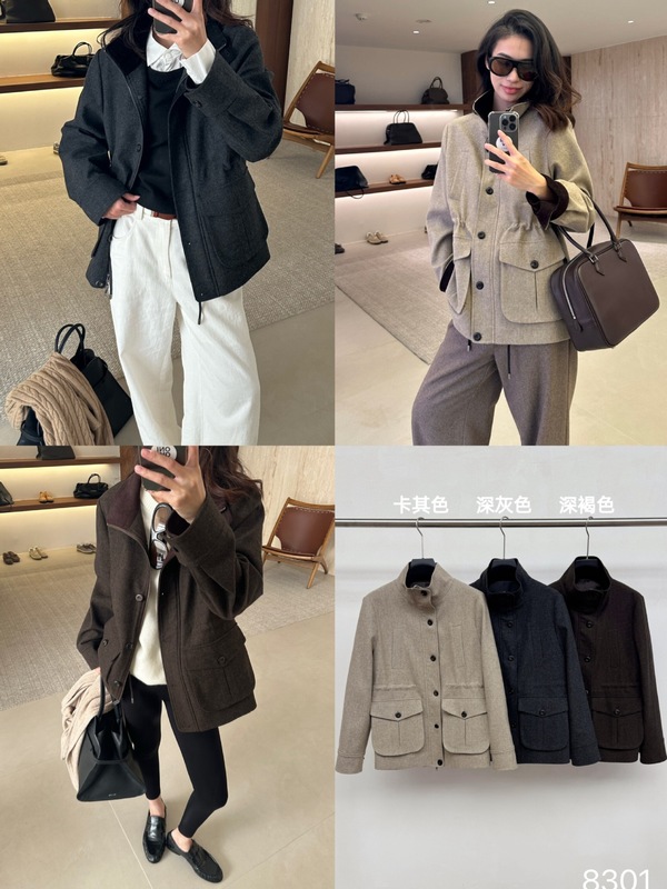 ONIVINTAGE秋上新！复古拼接猎装夹克 OA256Q8301|undefined