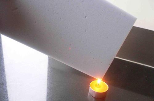 厂家供应白色黑色50密度阻燃吸音隔音海绵/软包阻燃防火海绵