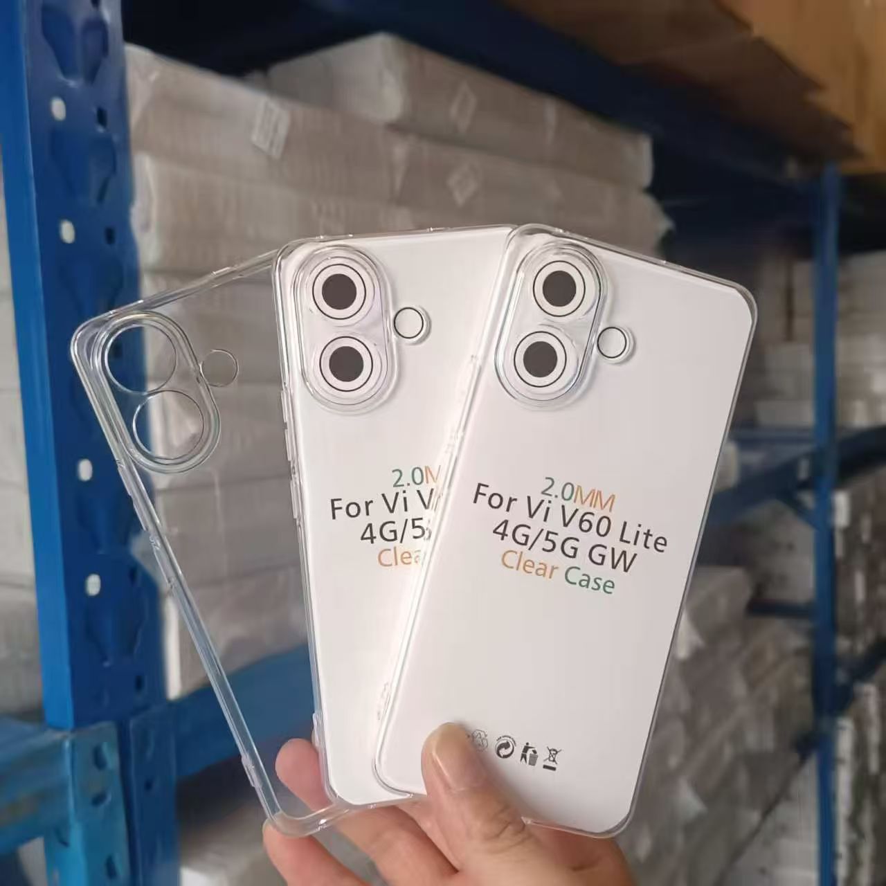 2.0MM高透适用MOTO G06 4G摩托罗拉G86 Power加厚EDG1357明保护套