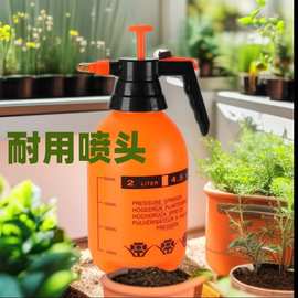 浇花家用喷水壶喷壶气压式高压消毒2L压力洒水壶小型喷雾瓶