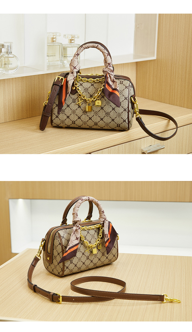 Nuova borsa da donna Bani Meizi Borsa da cuscino retrò casual moda Borsa da donna Boston a tracolla di alta qualità_voghion.com