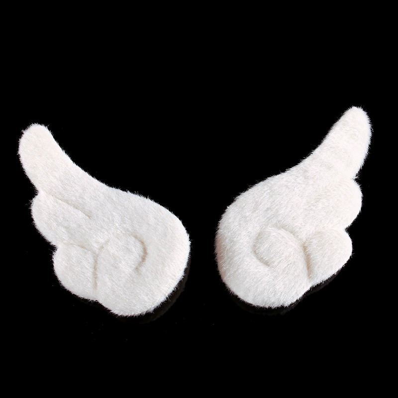 Аксессуар для волос Angel wings Japanese magic hairgrip, белая плюшевая заколка для учащихся и Хэллоуина
