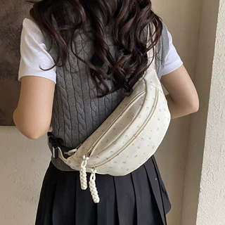 外贸超火包包斜挎包女2026新品唯美逛街通勤胸包高颜值百搭小腰包