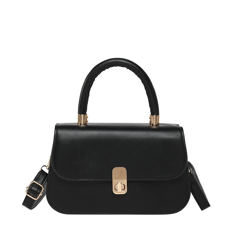 Bolso de sillín de diseño de nicho coreano 2025 nuevo bolso de color sólido de gran capacidad bolso de mensajero de hombro retro