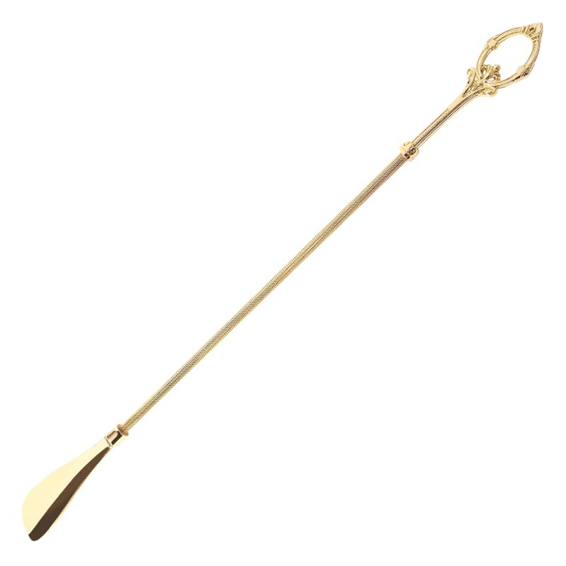 Precio de fábrica clásico europeo nuevo Lucky Magic stick zapato cuerno creativo latón alargado zapato extractor bomba