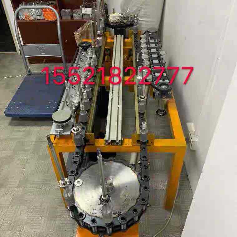 批发涂装线自转治具自动线喷涂地轨治具 涂装链条50.8导轨 自转台