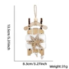White Velvet Snowflake Original Color Sled