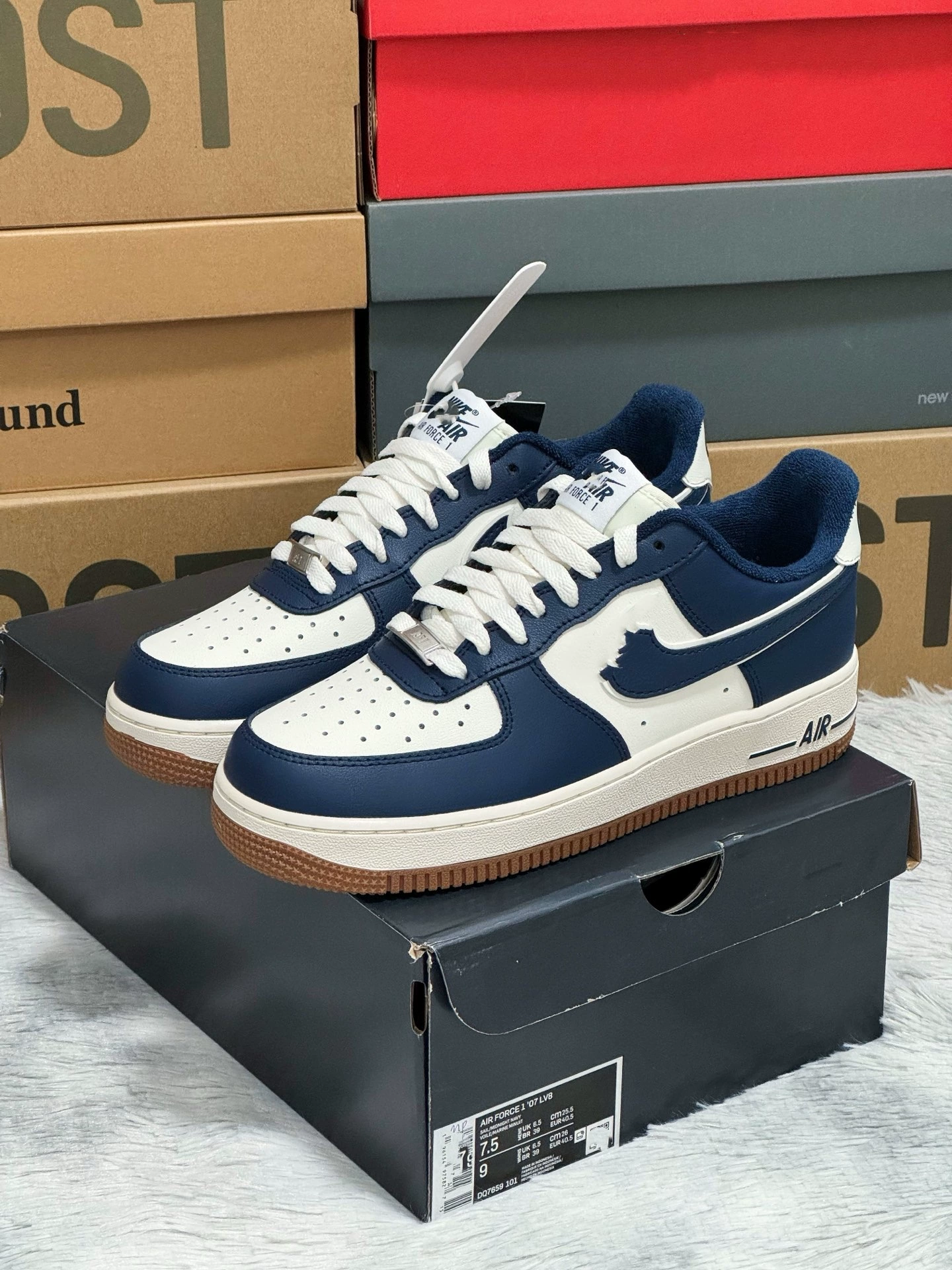 Найк Air Force 1 Пшенично-белые кроссовки для мужчин и женщин - стильная, универсальная и комфортная обувь