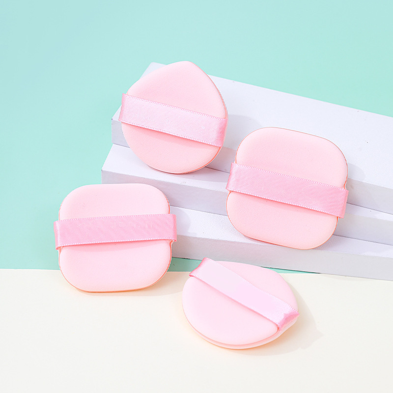 Fábrica personalizada ultra suave almohadilla de aire de doble cara seca y húmeda no de látex polvo de esponja de maquillaje no se come polvo de maquillaje