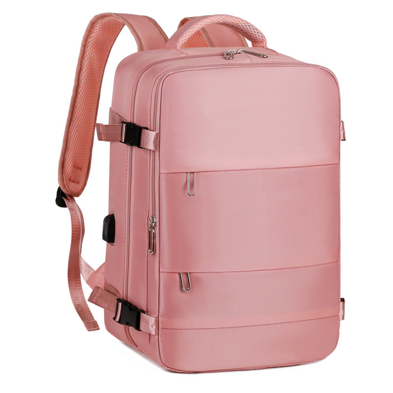 Mochila de viaje de gran capacidad para mujeres, bolsas de embarque, bolsas de computadora de moda, mochila de viaje multicapa para hombres