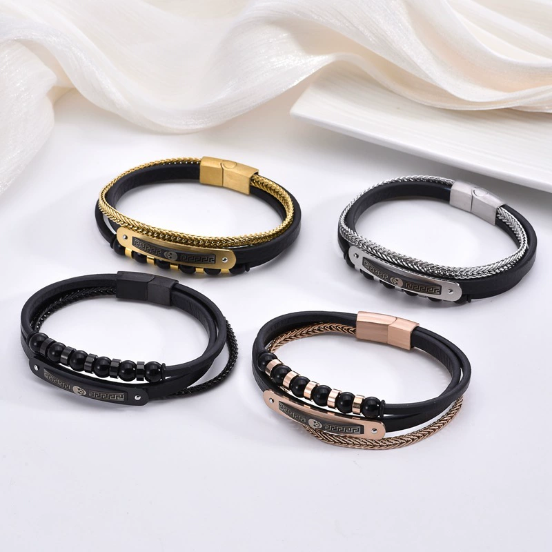 Magnetic bracelet stainless steel, for import