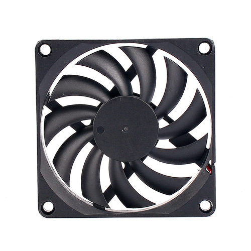 Factory direct supply 8010 cooling fan DC5V12V24V computer power supply thin silent brushless 8cm industrial fan