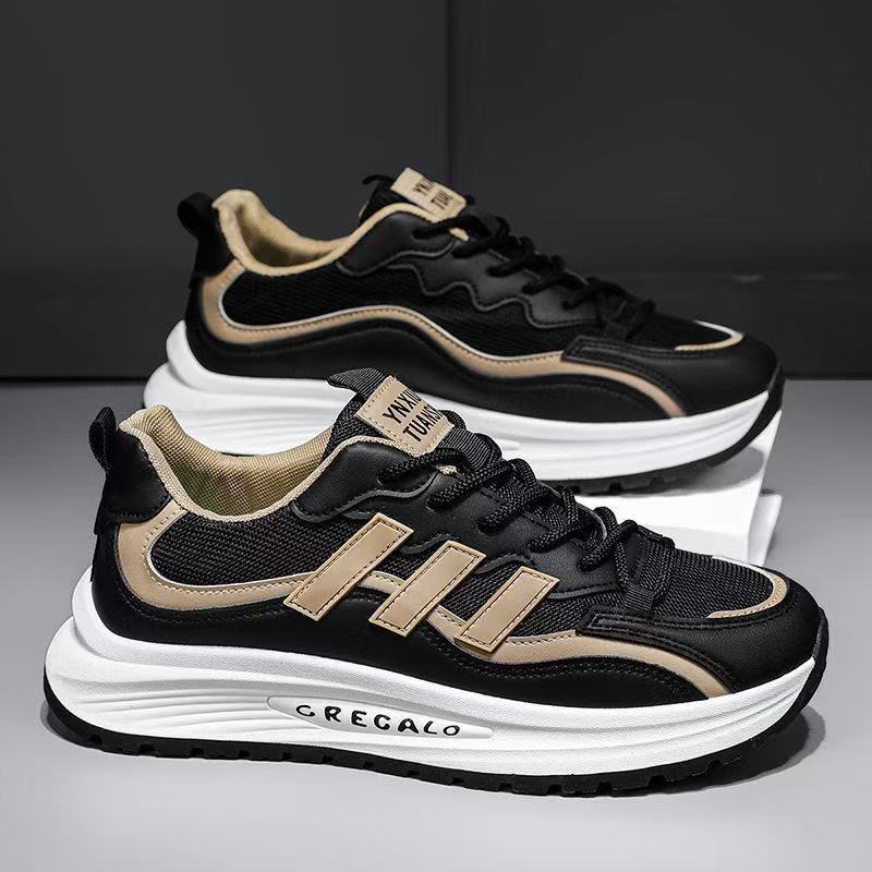 Spring and Autumn New Trendy Designer Style High-End Mesh Casual Sports Shoes for Men, Trendy Thick-Soled Height-Increasing Dad Shoes Spring and Autumn New Trendy Designer Style High-End Mesh Casual Sports Shoes for Men, Trendy Thick-Soled Height-Increasing Dad Shoes