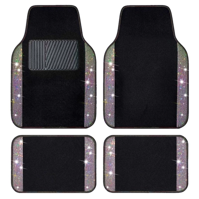 Cross-border universal car floor mats, Universal Foot Pad - colorful