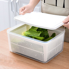 保鲜盒冰箱专用食品级家用沥水密封食材保鲜收纳盒水果蔬大幅商贸