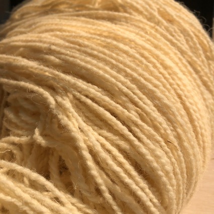 羊毛地毯纱 羊毛纱线 3公支2股 本白 羊毛线 绞纱 手编粗支羊毛线