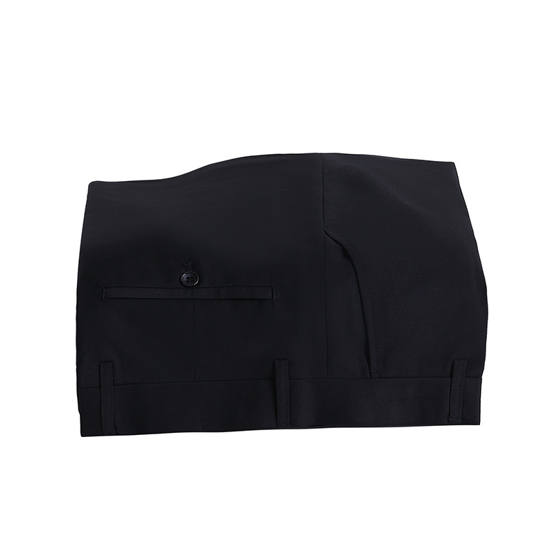 Black pants with elastic waist