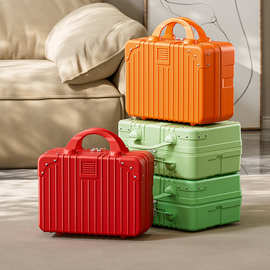 14寸礼盒手提箱子小行李箱女化妆箱伴手礼小型旅行收纳箱万向轮