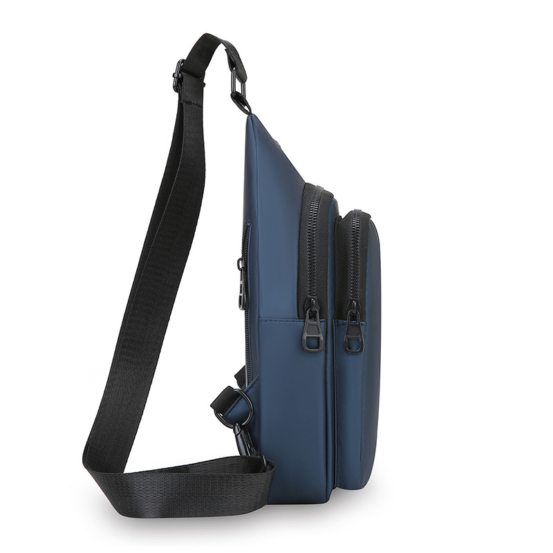 Bolso de pecho para hombre Mini bolso de mensajero de hombro casual 2025 primavera nueva moda casual todo fósforo bolso diagonal en el pecho