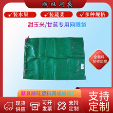 浅绿色65*90豆角圆织塑料网眼袋 西瓜包装网袋 豌豆 蚕豆网袋厂家