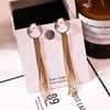 Silver needle, South Korean earrings, goods, silver 925 sample, diamond encrusted, internet celebrity