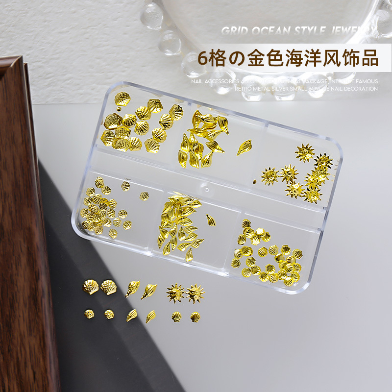 Accesorios para decoración de uñas en caja, parches de diamantes de imitación plateados metálicos, accesorios pequeños, tachuelas en forma de estrella, venta al por mayor en Amazon
