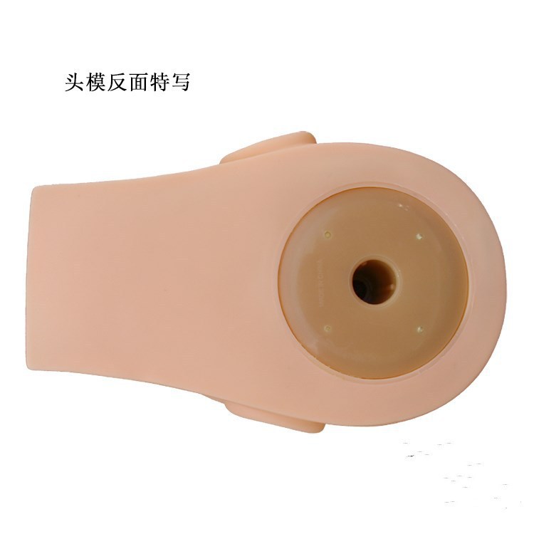 Nuevo producto Injerto de uñas Pestañas Modelo de cabeza humana Utensilios de belleza Tipo de cabeza falsa Pestañas Modelo de práctica Ojos cerrados Novato