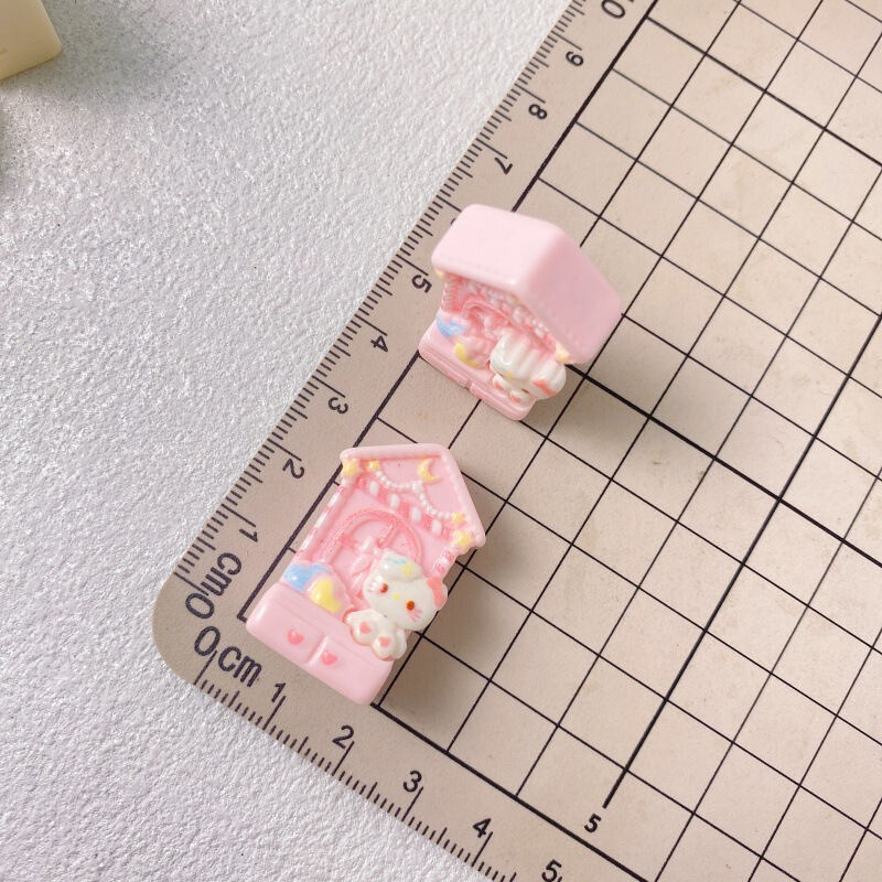 卡通微缩卡通立体kt窗台卡通发饰发夹可爱模型 diy奶油胶树脂配件|undefined