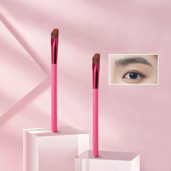 Hechunzi New Cross-border New Wild Eyebrow Brush Four-corner Three-dimensional Oblique Eyebrow Brush Multifunctional Concealer Beauty Makeup Tool
