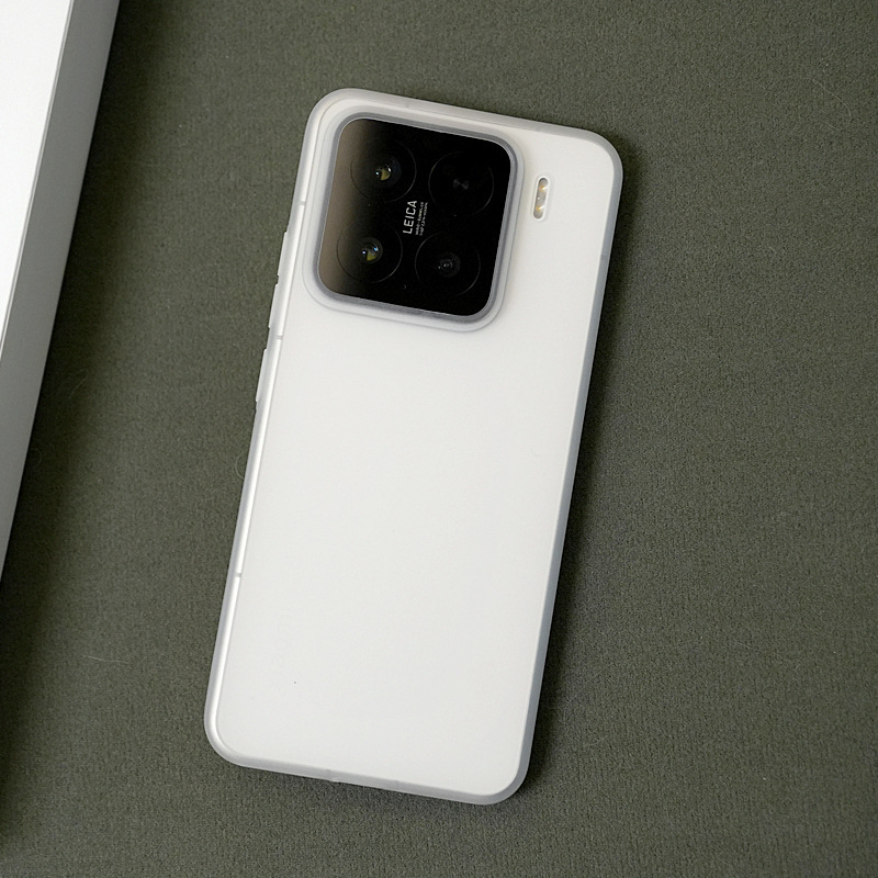 Xiaomi 15spro 携帯電話ケースに適した超薄型 PP ケース 15 Pro つや消しハードケース、ボタン付きオールインクルーシブ保護カバー|undefined