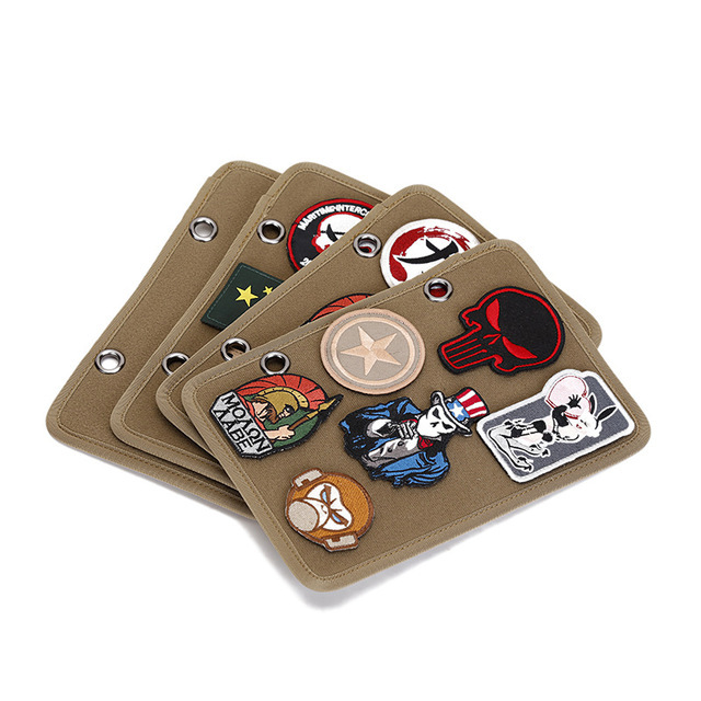 Tactics storage system with velcro