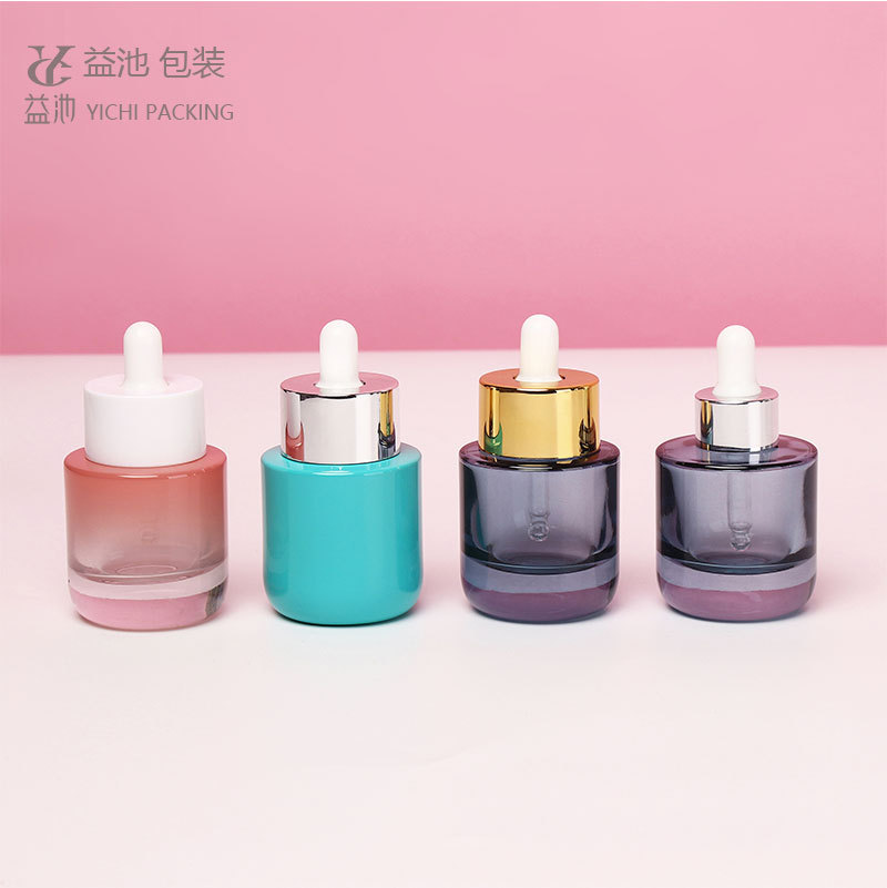 30ml圆柱精华液瓶原液瓶精油瓶水乳瓶精华素瓶分装瓶