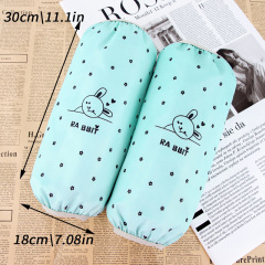 新款長款秋冬防水防污袖套學生幹活護袖男女廚房家務工作上班套袖