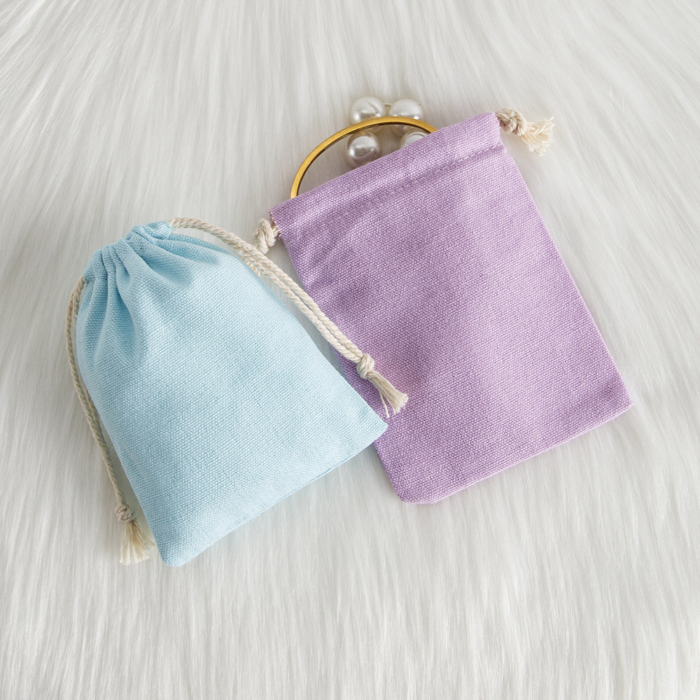 5g Weight Gift Wrapping Supplies Event & Party Supplies Jewelry Packaging Bags Classification 1 Piece Quantity Daily, Party Occasion Solid Color Pattern Simple Style Style 1 Piece Cloth Simple Style Daily Party Solid Color Jewelry Packaging Bags 7