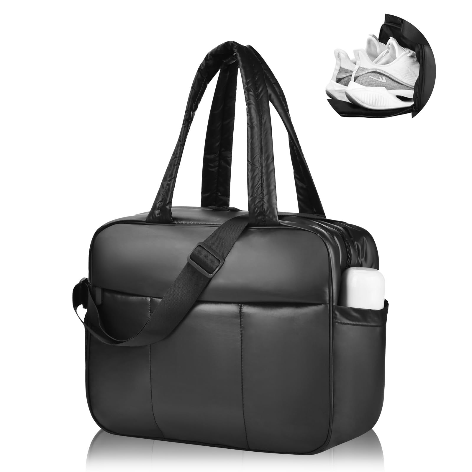 Voyage pour femme, bagage de voyage week-end avec sac étanche, sac de sport et de fitness portable_voghion.com