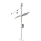 Radar water level monitoring station manufacturer intelligent water level station hydrological monitoring weather station river flow velocity monitoring
