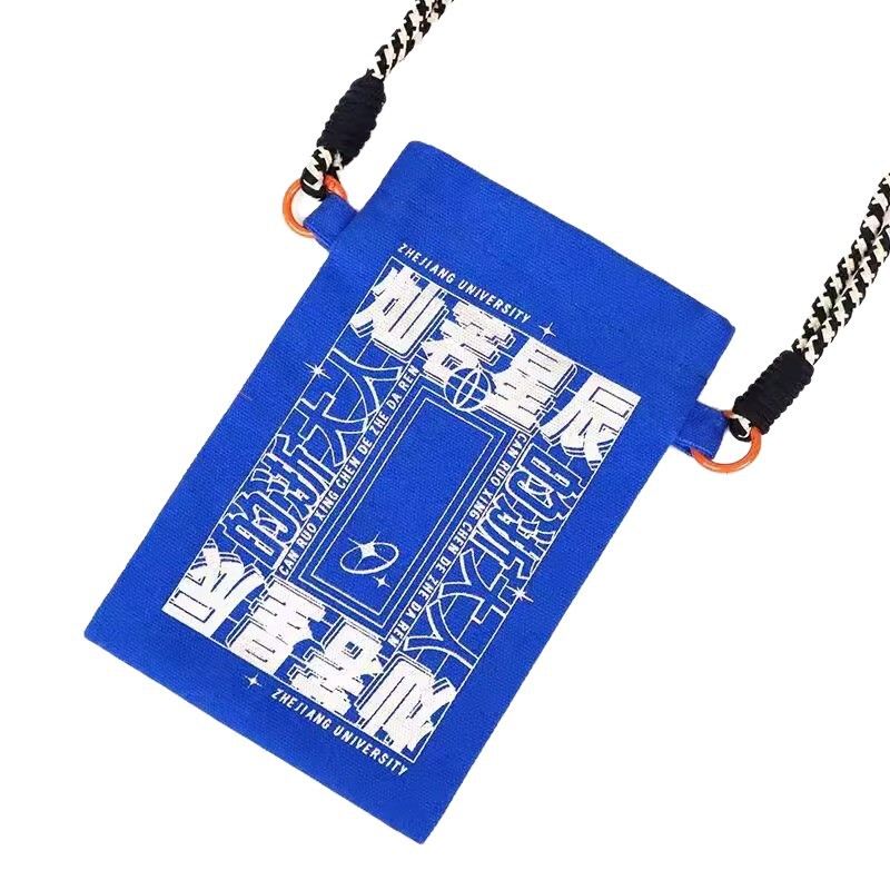 携帯電話バッグカスタムロゴカスタムストラップ持ち運び可能なミニバッグショルダー diy クロスボディバッグ携帯電話バッグキャンバスバッグ|undefined