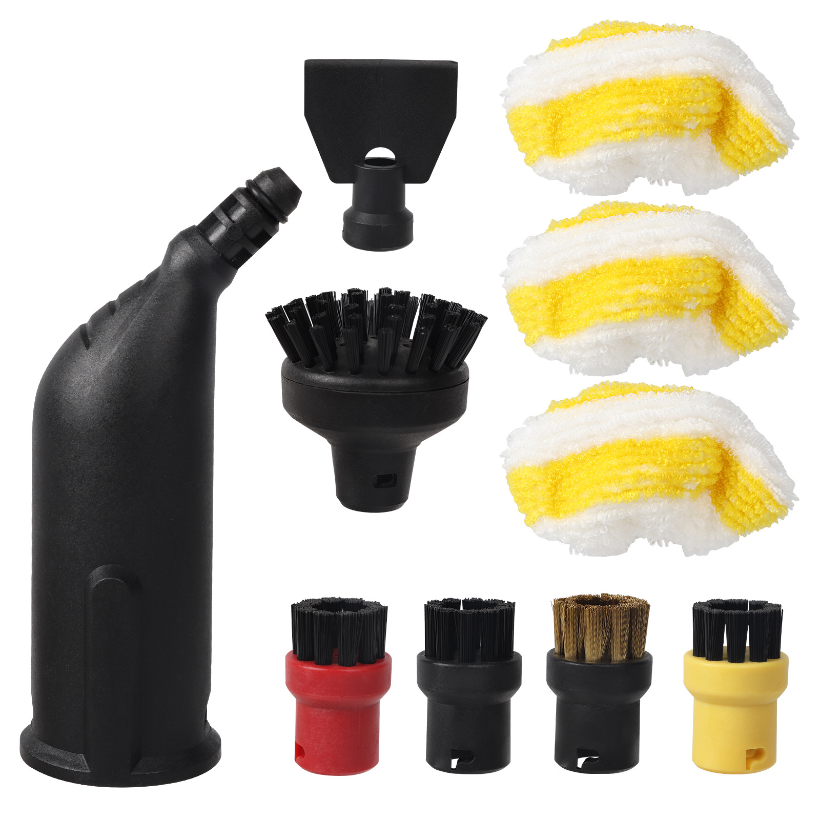 Adecuado para Kichi Karcher Kahe SC1SC2SC4SC5 molienda de vapor paño trapeador cubierta nylon cepillo cobre