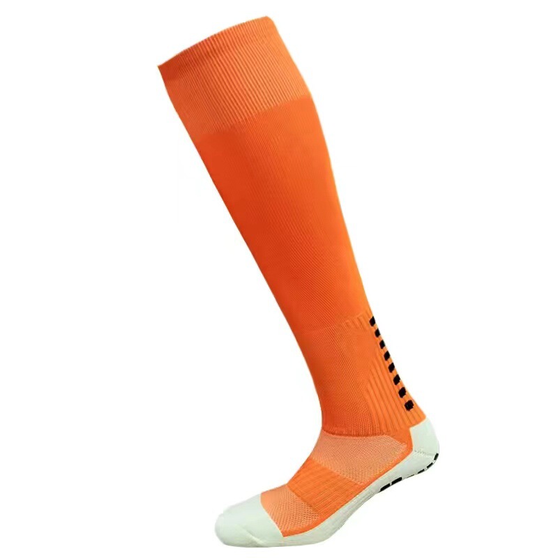 Cross-Border football rubber socks non-slip football socks mid-calf long thickened sweat-absorbent wear-resistant towel bottom sports socks manufacturer