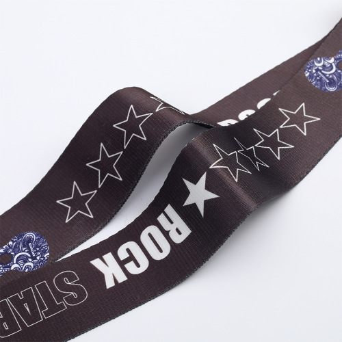 Guitar Strap Guitar Accessories Folk Acoustic Guitar Electric Guitar Bass Strap Polyester Personalized Print UK Strap