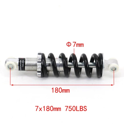 Motosiklet ləvazimatları və aksesuarları: Spring Front and Rear Shock - 7180mm-750-pounds-430g-net-weight