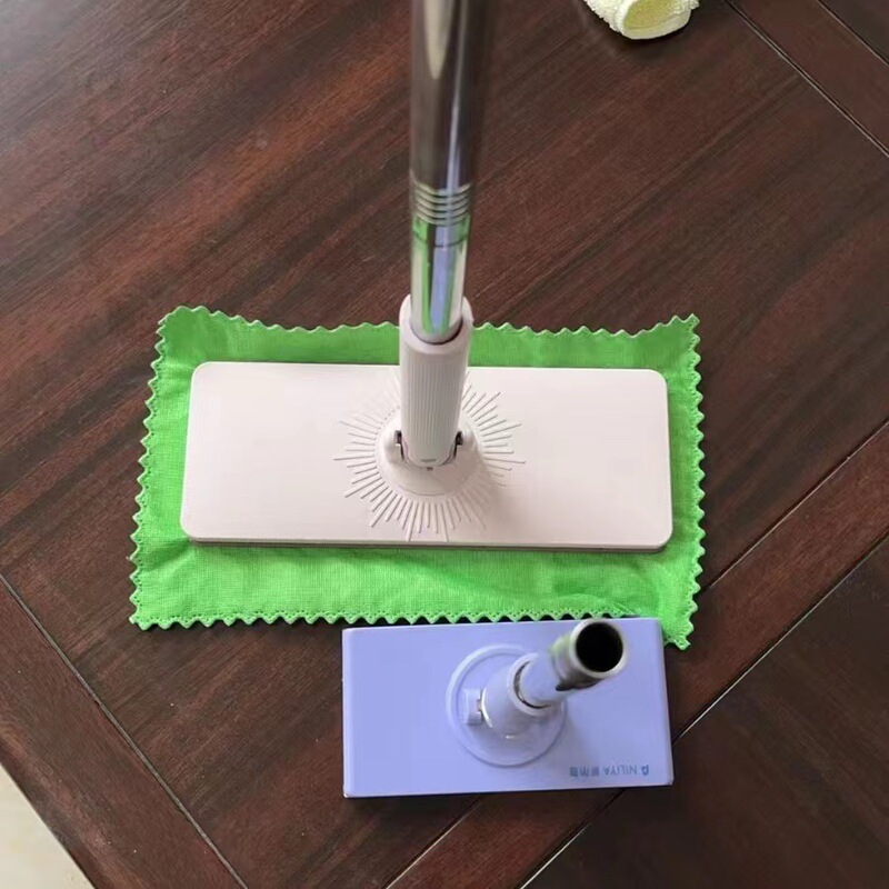 Full-Automatic Clip Wash Cloth-Free Hand-Washable Long Version Face Towel Mop German Large Dirty-Hands Household Glass Roof