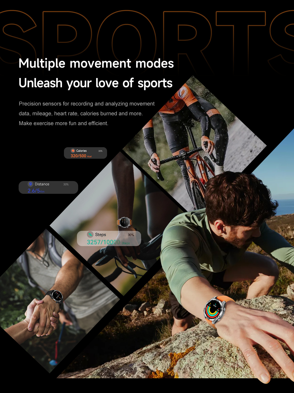 Smartwatch With Bluetooth Calling And Led Flashlight Sports Watch_voghion.com