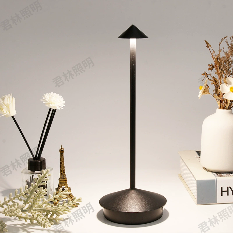 Креативная настольная лампа с LED, аккумулятор 2500HAZ, телескопический грибовидный дизайн, 104×290 мм