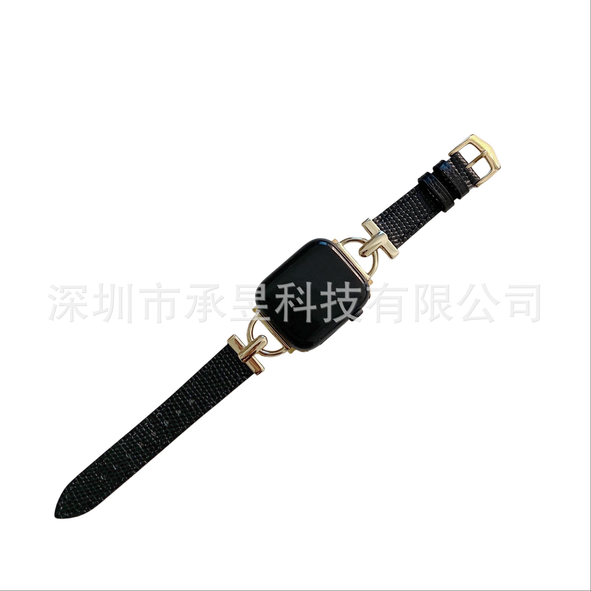 Adecuado para Apple D-palabra hebilla de metal lagarto patrón patchwork reloj Correa Apple watch8/SE/7/6/5/4/3